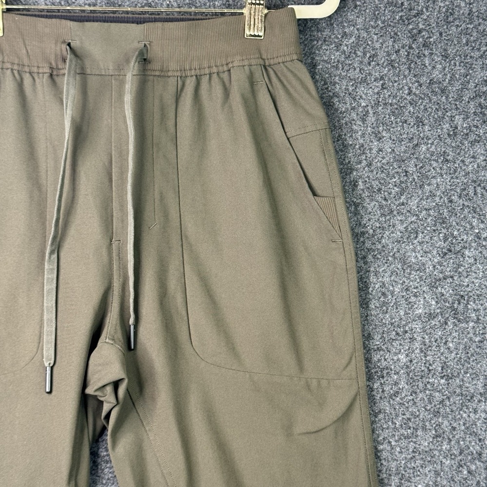 Lululemon Pants Mens XS Green ABC Jogger Warpstreme Stretch Dark Olive - Picture 4 of 10